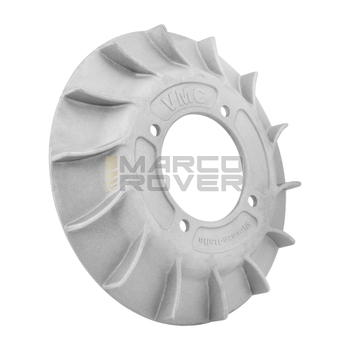 Accensione elettronica VMC cono 19 mm CNC integrale 1,5Kg , per Vespa Smallframe - Ventola in alluminio 