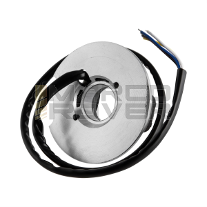 Accensione elettronica VMC cono 19 mm CNC integrale 1,5Kg , per Vespa Smallframe - Ventola in alluminio 