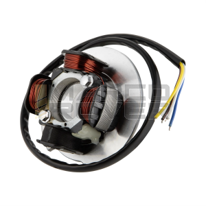 Accensione elettronica VMC cono 19 mm CNC integrale 1,5Kg , per Vespa Smallframe - Ventola in alluminio 