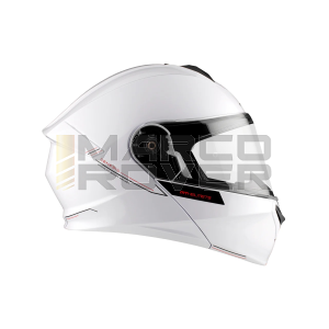 Casco Flip Up  MT HELMETS GENESIS SV SOLID A0 bianco