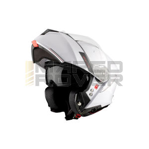 Casco Flip Up  MT HELMETS GENESIS SV SOLID A0 bianco
