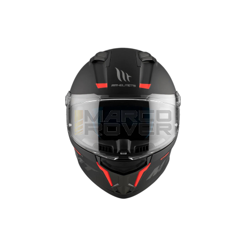 Casco integrale MT Helmets STINGER 2 SOLID A1 nero opaco 