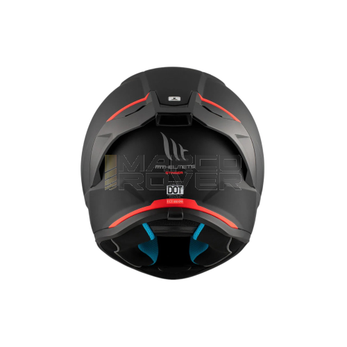 Casco integrale MT Helmets STINGER 2 SOLID A1 nero opaco 