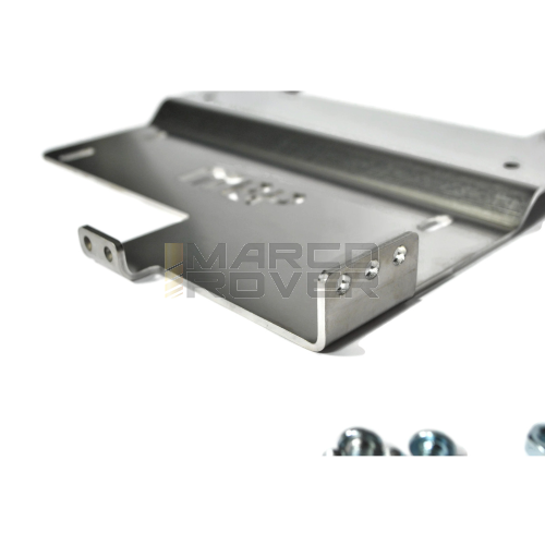 Piastra Adattatore Cavalletto Centrale MRP per Vespa PX 80–200 / T5 – Acciaio Inox 