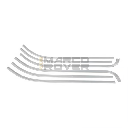 Ki strisce set listelli pedana completa in alluminio tenero Vespa  PX80 - 200 , PE , Lusso , T5 Classic