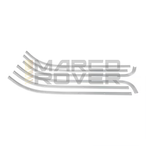 Ki strisce set listelli pedana completa in alluminio tenero Vespa  PX80 - 200 , PE , Lusso , T5 Classic