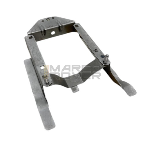 Staffa di supporto batteria e ruota di scorta scatola vano porta per VESPA 80 125 150 200 PX PE da saldare al telaio in lamiera