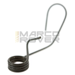 Molla, sostegno cofano, chiusura interna, lato ruota di scorta, per Vespa PX 80 - 200 / PE / Lusso / T5