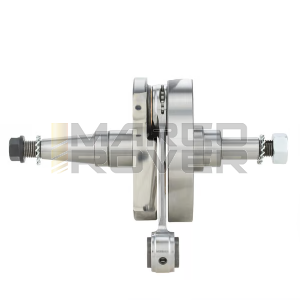 Albero motore PINASCO anticipato , corsa lunga 57 mm , cono Ø 20 mm , biella da 105 mm per PIAGGIO Vespa PX - PE 200 , GTR , TS , SPRINT , SUPER e START 2T 