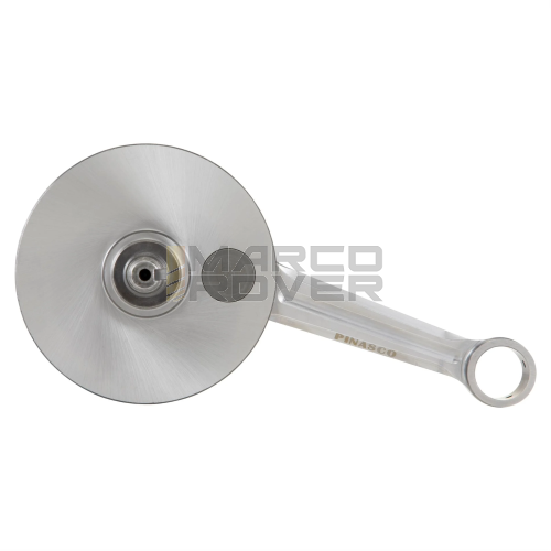 Albero motore TOURING PINASCO in corsa 60 mm , biella da 110 mm , spinotto 15 mm , spalle piene , per Piaggio Vespa GS 160 1° serie VSB1M