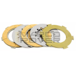 Kit Serie Dischi Frizione PINASCO Sport Ø 96 mm PER FRIZIONI A 6 MOLLE , per Vespa PX, Sprint , GT , GL , GTR , con distanziali in acciaio inclusi 