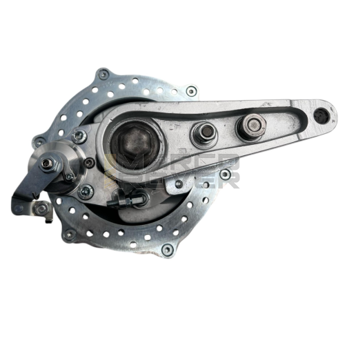 NUOVO Kit freno a disco meccanico QUARTA LAB per forcella vespa Wideframe Faro basso - GS - Struzzo con ruote da 8" - a cavo 