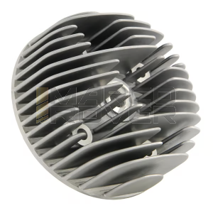 Kit Testa Cilindro PINASCO " VRH " 8P PRO , Ø 63 mm , Corsa 57 mm , Candela Centrale ,  in ALLUMINIO , 8 fori di fissaggio , per Piaggio Vespa PX 125 , 150 , TS 125 , COSA 125 , 150 