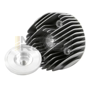 Kit Testa Cilindro PINASCO " VRH " GP Ø 63 mm , in corsa 57 mm , con Candela Centrale , in ALLUMINIO , con 2 calotte intercambiabili , per Piaggio Vespa PX , PE 125 , 150 , TS , COSA 125 , 150 , STAR