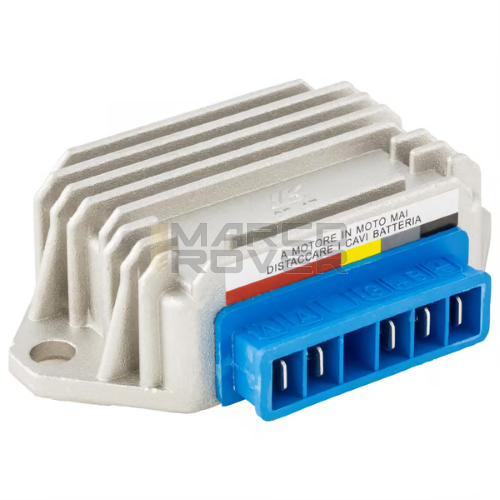 Centralina Regolatore di Tensione ORIGINALE PIAGGIO , 12V , 5 Connessioni Per Piaggio Vespa PK 50 XL , FL , N , PX , PE 125 , 150 Plurimatic , ETS , P200E , Elestart , Lusso , COSA