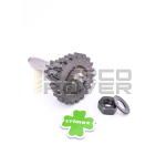 Ingranaggio cluster multiplo CRIMAZ 10-14-18-21 denti QUARTA CORTA Vespa 50, 90, 125 ET3 Primavera, PK