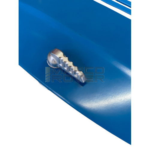 Kit chiusura Levetta Sportello per Piaggio Vespa 50 Special , N , L , R , ET3 , Primavera in ERGAL 7075 Ricavata Dal Pieno