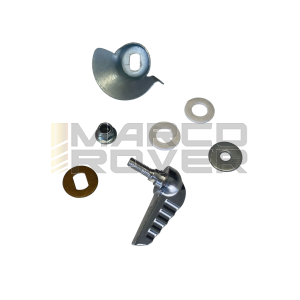 Kit chiusura Levetta Sportello per Piaggio Vespa 50 Special , N , L , R , ET3 , Primavera in ERGAL 7075 Ricavata Dal Pieno