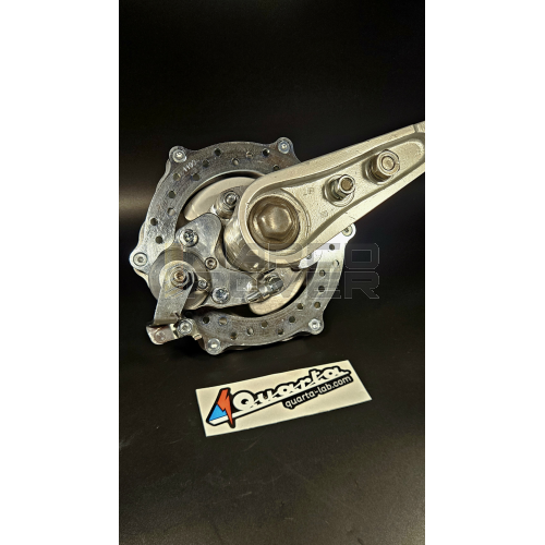 NUOVO Kit freno a disco meccanico QUARTA LAB per forcella vespa Wideframe Faro basso - GS - Struzzo con ruote da 8" - a cavo 