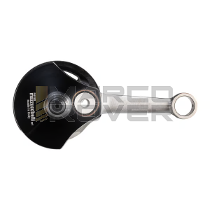 Albero Motore Anticipato MAZZUCCHELLI , Corsa 51 , Biella 97 mm , cono 20 per Piaggio Vespa 50 , Special , N , L , R , PK , 100 , 125 , ET3 , Primavera