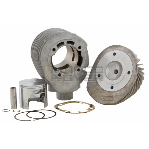 Kit cilindro QUATTRINI M232 per PX 200 in alluminio - corsa 57 biella 126 - pistone 72 mm - 232cc