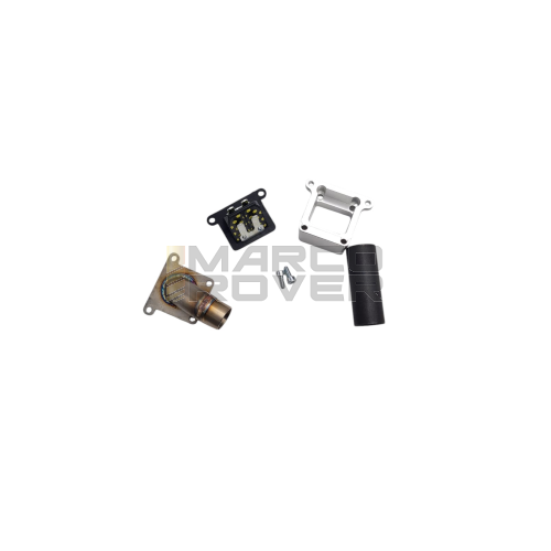 Kit Motore PINASCO con Carter , Con Albero Motore corsa 57 , con Pacco Lamellare , 4 Prigionieri , per  Piaggio Vespa Faro Basso 