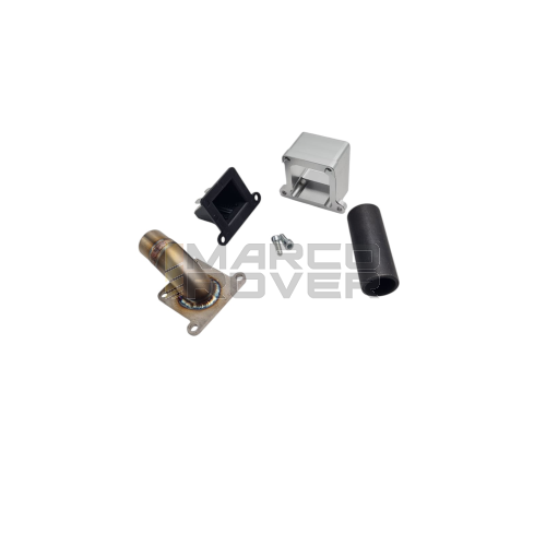 Kit Motore PINASCO con Carter , Con Albero Motore corsa 57 , con Pacco Lamellare , 4 Prigionieri , per  Piaggio Vespa Faro Basso 