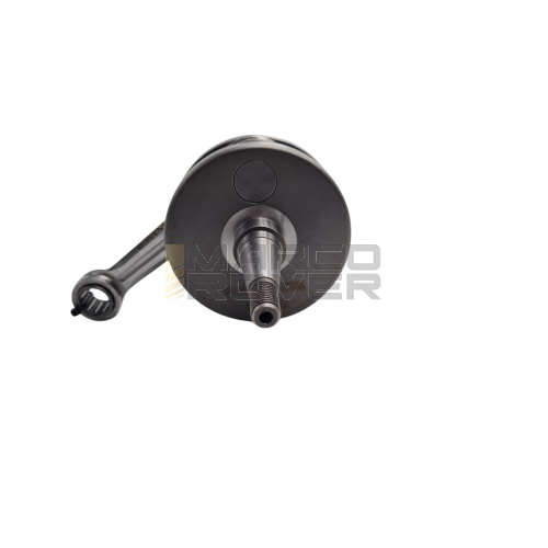 Kit Motore PINASCO con Carter , Con Albero Motore corsa 57 , con Pacco Lamellare , 4 Prigionieri , per  Piaggio Vespa Faro Basso 