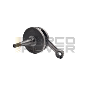 Kit Motore PINASCO con Carter , Con Albero Motore corsa 57 , con Pacco Lamellare , 4 Prigionieri , per  Piaggio Vespa Faro Basso 