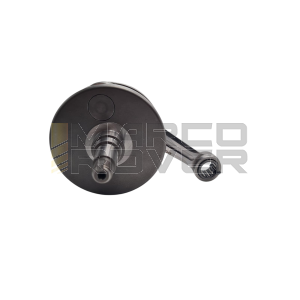 Kit Motore PINASCO con Carter , Con Albero Motore corsa 60 , con Pacco Lamellare , con Basetta , 4 Prigionieri , per  Piaggio Vespa Faro Basso 