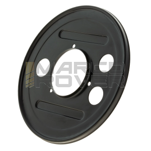 Para polvere tamburo posteriore  PIAGGIO, ruota posteriore per Vespa PX T5 GT GTR TS Rally Sprint - piatto ganasce largeframe - nero