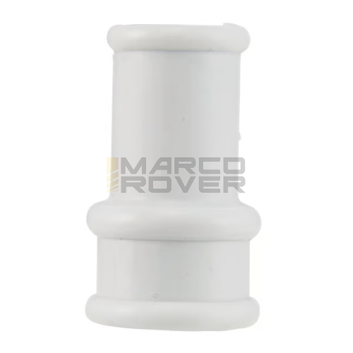 Passa Cavi Gommino a Ventaglio per Cavo Esterno Devio luci , Colore Grigio RAL 7035 , diametro Ø 18 / 15 mm , L 40 mm per Piaggio Vespa GS 150