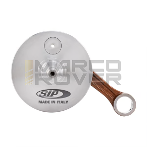 Albero Motore SIP , Corsa Lunga , Calettato , Spalle piene , Valvola a Disco , per Vespa PX 125 , 150 , Sprint , Sprint V , TS , Super , GTR , P 125 X , PX 150 E , Cosa