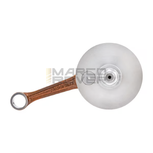 Albero Motore SIP , Corsa Lunga , Calettato , Spalle piene , Valvola a Disco , per Vespa PX 125 , 150 , Sprint , Sprint V , TS , Super , GTR , P 125 X , PX 150 E , Cosa