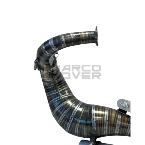Marmitta Ellezeta Per Kit Cilindro 144 R per Piaggio Vespa 50 Special , L , N , R , 90 , 125 , Primavera , ET3 , PK