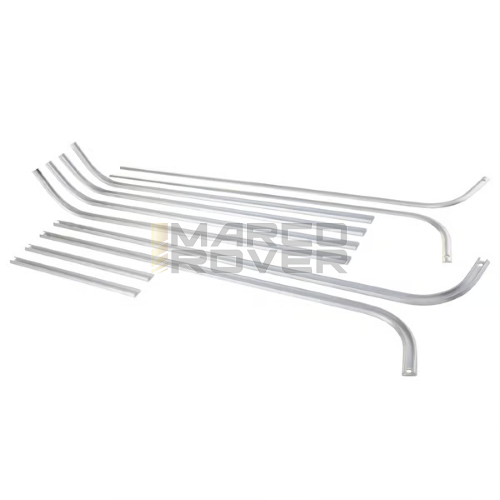 Set Kit Listelli Pedana in Alluminio , per Piaggio Vespa 125 VNA 1 , VNA2 , VNB 1 - 2
