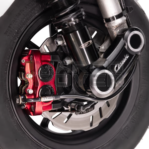 Supporto Pinza Freno Anteriore SIP RADIAL per Piaggio Vespa 50 Special , 125 Primavera , ET3 , PK , XL , XL2 , 125 VNA , TS , 150 VBA , Super , Rally , PX , PE , T5 , Cosa , ZIP
