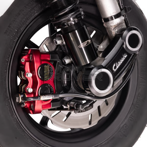 Supporto Pinza Freno Anteriore SIP RADIAL per Piaggio Vespa 50 Special , 125 Primavera , ET3 , PK , XL , XL2 , 125 VNA , TS , 150 VBA , Super , Rally , PX , PE , T5 , Cosa , ZIP