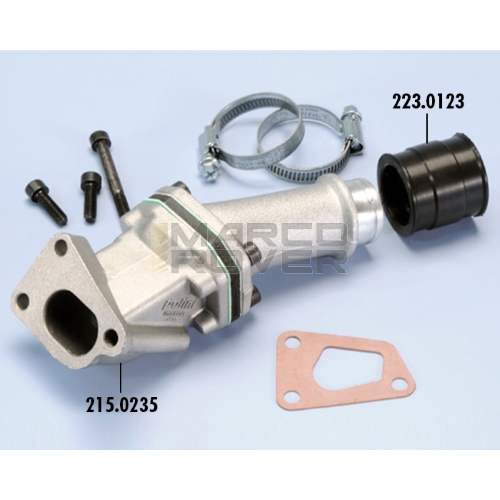 Collettore aspirazione lamellare POLINI VESPA PK 3 FORI CARBURATORE CP