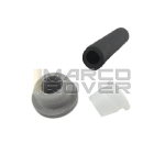 Kit Boccola in Plastica + Passacavo + Tubetto per Perno Cofani Anteriori per Piaggio Vespa VNA , VNB , VGL , VBA , VBB , VSB , VSC , RALLY VNL , VNX , GS 150