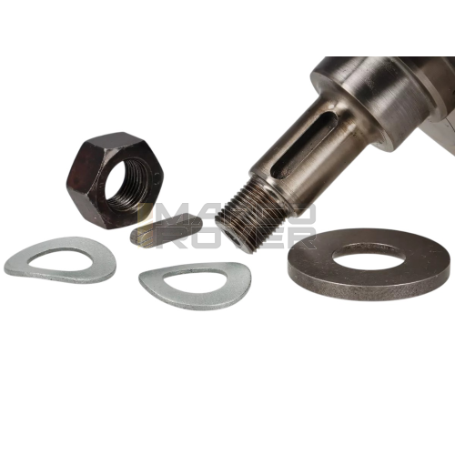 Albero motore -KINGWELLE ( spalla piena, aspirazione a valvola, biella PRIMATIS ) - corsa 62mm, biella 128mm- Vespa PX - si adatta a Quattrini M232/M244