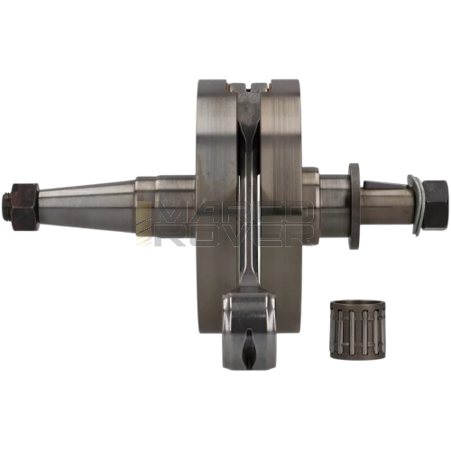 Albero motore -KINGWELLE ( spalla piena, aspirazione a valvola, biella PRIMATIS ) - corsa 62mm, biella 128mm- Vespa PX - si adatta a Quattrini M232/M244