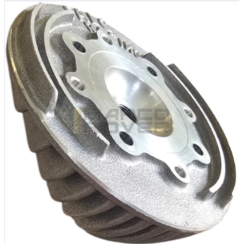 Testa Cilindro FALC RACING , Cielo Piano , d. 64 , candela centrale , Modello Racing con Alette
