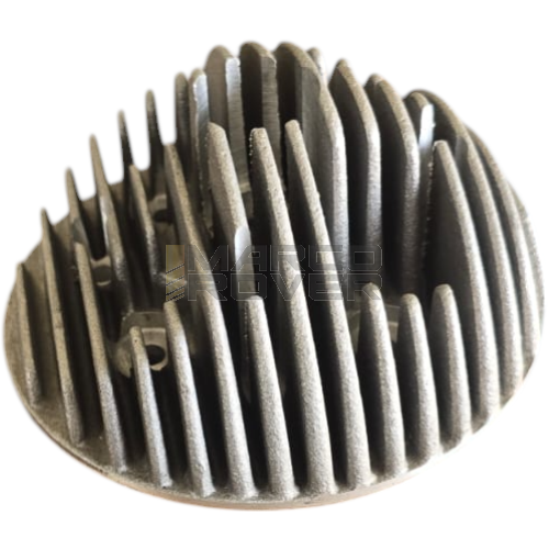 Testa Cilindro FALC RACING , Cielo Piano , d. 64 , candela centrale , Modello Racing con Alette