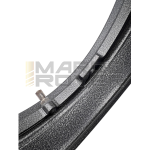 Cerchio in lega tubeless FA Italia "MARGHERITA" 2.10-10 Vespa 50, 125 ET3 Primavera, PK, PX, T5 - nero argentato