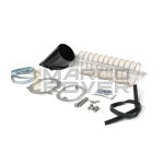 Soffietto Collettore di aspirazione "DUMBO" Ø 60 mm con curva direzionabile Vespa PX, T5, Sprint, GL, GT, Rally