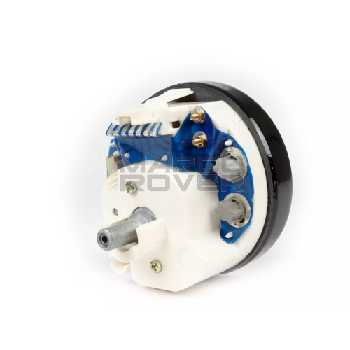 Contakm , contachilometri RMS per Vespa PK 50 - 125 XL  , scala 120 kmh - cornice nera 