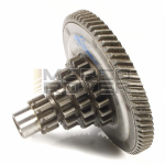 Ingranaggio quadruplo cluster multiplo Albero primario 12-13-17-21 denti PIAGGIO con Pignone primario Z 68 per Vespa P 125 - 150 X 2° /  P 150 S 2° / PX 125 - 150 / Lusso / '98 / MY / '11 / T5 / Cosa