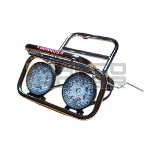 Portapacchi CUPPINI anteriore  NERO ** CON FARETTI ** Per Piaggio Vespa SMALL FRAME tipo 50 Special , N , L , R, 125 ET3 , Primavera , Pk , HP