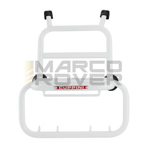 Portapacchi CUPPINI Anteriore CROMATO ** SENZA FARETTI ** per Piaggio Large frame PX , PE , 125 , 150 , GT , TS , VNB , VBB , GL , Sprint